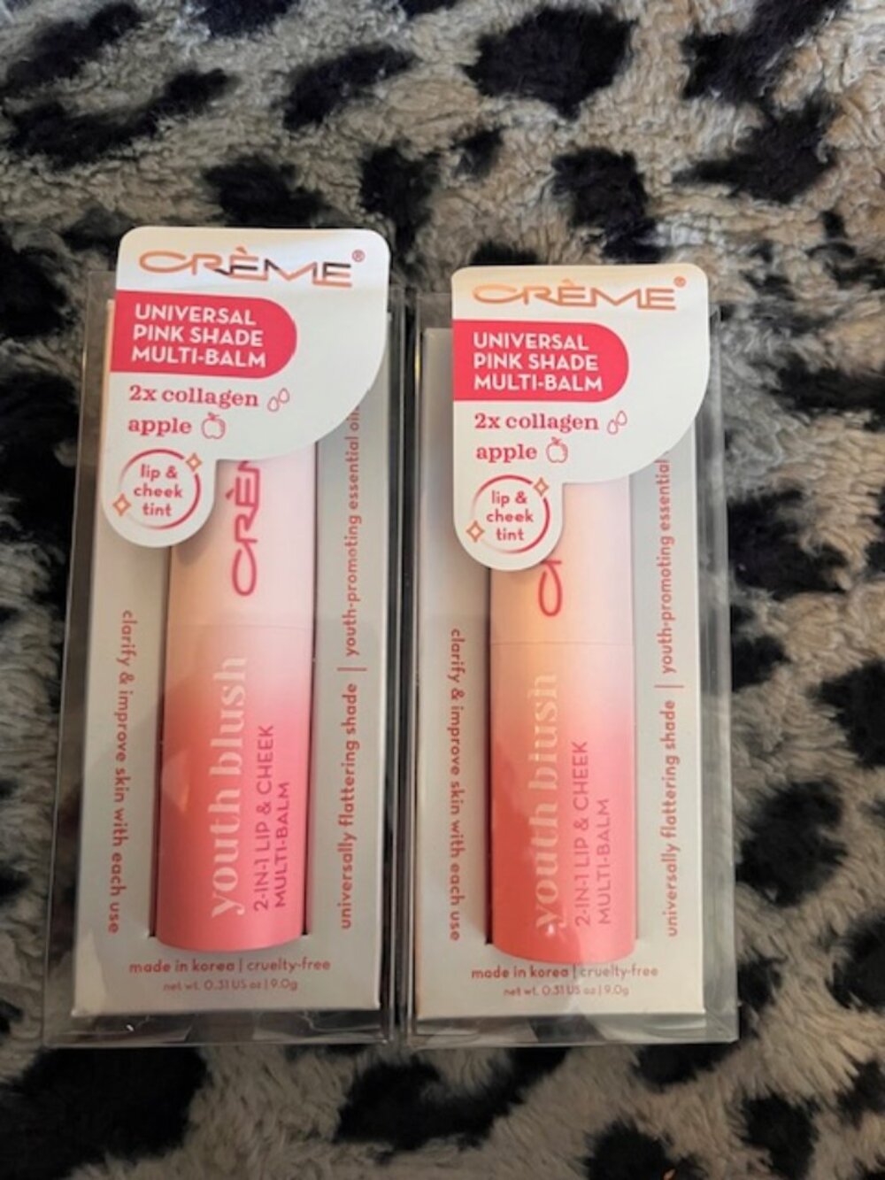 CREME YOUTH BLUSH 2 IN 1 LIP & CHEEK MULTI BALM  SEALED